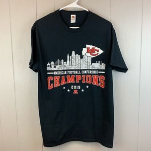 Men’s Kansas City Chiefs T-Shirt 2019 AFC Champs